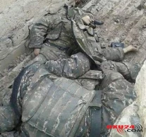 Cəbhədən ŞOK XƏBƏR: Snayperimiz ermənini vurdu və kameraya çəkdi