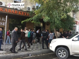 Bakıda məşhur restoranda yanğın - FOTOLAR +VİDEO