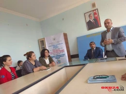 Coğrafiya müəllimlərinin  bilik və bacarıqlarınn inkişafı adlı layhiyəsinin bağlanış tedbiri kecirildi