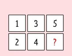 Məntiqi ardıcıllığı tapın: Boş xanada nə yazılmalı?