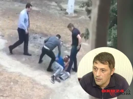 Marketdən yağ oğurlayanı döyən hakim qarşısında - VİDEO