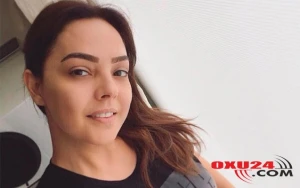 Ebru Gündeş Bakıya gəldi