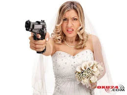 Gəlin toy gecəsi bəyə atəş açdı: "Qudurma, həddini aşma!"