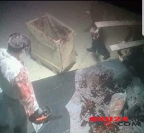 Kaşoqi belə  doğranılıb - ŞOK FOTOLAR+VİDEO