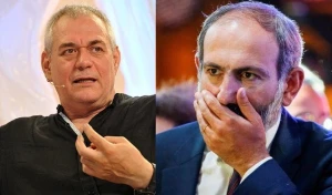 Rus jurnalist Paşinyanı "yarıgey" adlandırdı - VİDEO