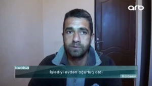 İşlədiyi evin mətbəxinə girib görün nə etdi -VİDEO