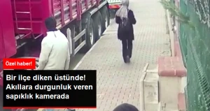 ŞOK görüntü: Yolun ortasında qadına qarşı görün nə etdi +VİDEO