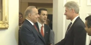 Klinton Heydər Əliyevlə görüntülərini paylaşdı (VİDEO)