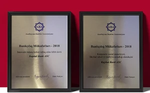 Kapital Bank 4 nominasiyada qalib oldu