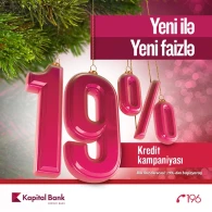 Kapital Bank faizləri azaltdı - Kredit götürmək istəyənlərə ŞAD XƏBƏR!
