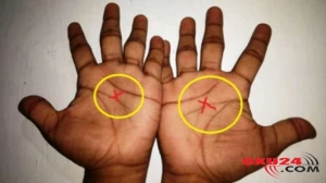 Baxın, ovucunuzun ortasında “X” işarəsi var? - Deməli siz...