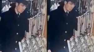 Azərbaycanda polis qızıl oğurlayarkən kameraya düşdü - Nazirlik onu işdən çıxardı +VİDEO