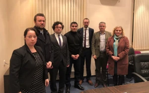 Diplomatlar Mehmanla görüşdü - Foto