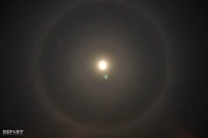 ŞOK!Azərbaycan səmasında Ay ətrafında nəhəng halqa müşahidə olunub - FOTO