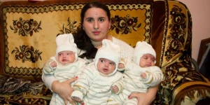 Bakıda üçəmlər dünyaya gəldi: Mehriban, Leyla və Arzu