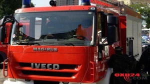 Bakıda YANĞIN - İkimərtəbəli ev...