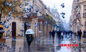 Sabahın hava proqnozu: yağış, duman, çiskin