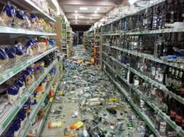 Zəlzələdən sonra Şamaxıda şok görüntülər