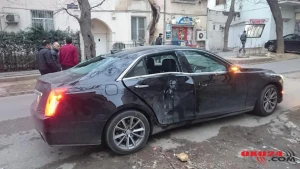 Dəşətli qəza:Motosiklet maşınla toqquşdu,gəncin boynu sındı