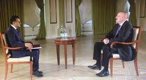 Prezident İlham Əliyev  Mirşahin Ağayevə  müsahibə verdi