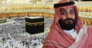Səudiyyədə biabırçılıq — Şahzadə Salman Müqəddəs Kəbənin üstünə çıxdı