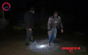Cəlilabadda çay daşdı - Evləri su basdı+Fotolar