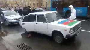 Moskvada Xocalını yad edən azərbaycanlılar saxlanıldı