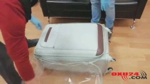 Havalimanında tapılan sahibsiz çamadandan GÖRÜN NƏ ÇIXDI - FOTOLAR