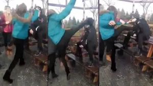 4 qızın biabırçı videosu,oğlanlar tamaşa etdi