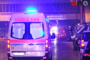 Aysel gecə qəzaya düşüb,xəstəxanaya yerləşdirildi