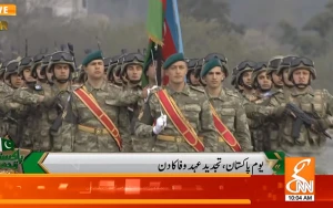 Hərbçilərimiz Pakistanda “Yaşasın Azərbaycan” şüarı ilə qarşılandı - Qürurverici anlar