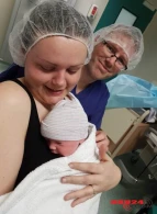 Nadir görülən hadisə - Nəvəsini dünyaya gətirdi