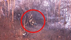 Erməni hərbçilərin əsir götürülməsinin görüntüləri yayıldı