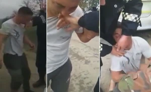 Sərxoş sürücü polisin barmağını dişlədi