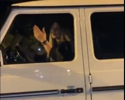 Şəbnəm Tovuzlu "Gelandewagen"lə Bakıda oyun çıxardı - VİDEO