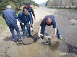 Erməni çuxura düşüb öldü