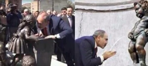 Paşinyanın Brüsseldə bu fotosu səs-küy doğurdu