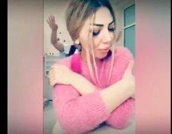 İnstagramda canlı yayım açan qız peşman oldu:Gözlənilmədən arxadan...