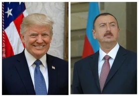 Tramp İlham Əliyevə məktub yazdı: "Xoş arzularımı  qəbul etməyinizi xahiş edirəm"