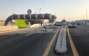 Bayramdan qayıdan ərəb  turistlər qəzaya düşdü - 17 ölü, 9 yaralı