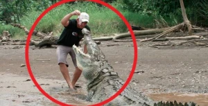 Babasının dəfninə gəldi, TİMSAHLARA YEM OLDU - Dəhşətli hadisə