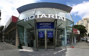 Azərbaycanda  notariat kontoruna basqın olub