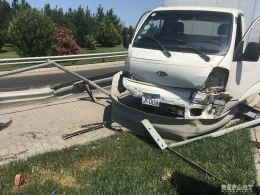 Bakıda dəhşətli qəza: Avtomobilin qarşısı kəsildi