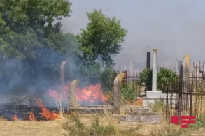 Ermənilər Ağdamı yandırdı: yanğın təmas xəttinə çatdı