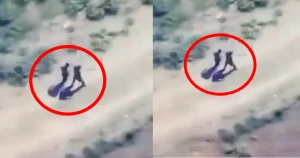 Dəhşətli görüntü: Əsgərlərə tələ quran terrorçular belə məhv edildi