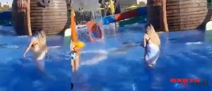 Azərbaycanlı müğənninin hovuzda ehtiraslı videosu yayıldı