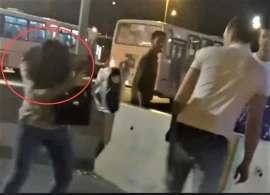 Bakıda gecə biabırçı olay: Qadınla kişi küçənin ortasında...