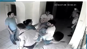 Daxili İşlər Nazirliyi şok görüntü yayıb: Şəhid xanımı ilə bağlı