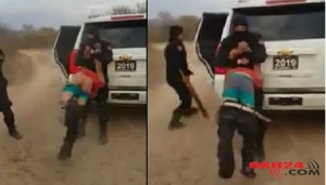 Dəhşətli görüntü: Xüsusi təyinatlılar gənc oğlanı soyundurub başına bu oyunu açdı