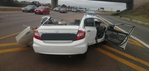 Bakıda dəhşətli qəza:4 maşın belə toqquşdu